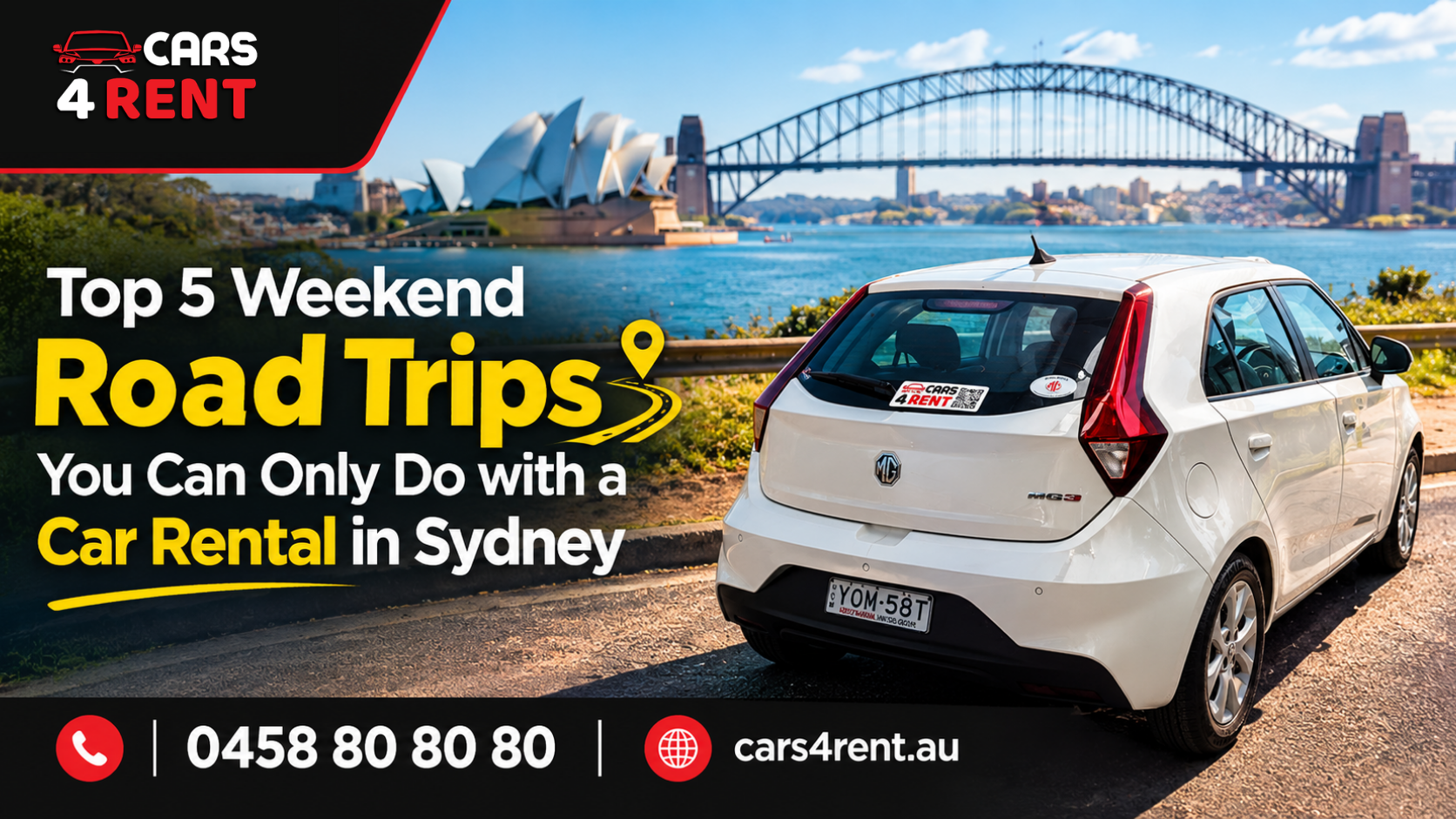 Top 5 Weekend Road Trips You Can Only Do with a Car Rental in Sydney